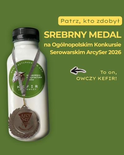 owczy kefir - Srebrny Medal ARCYSER 2026