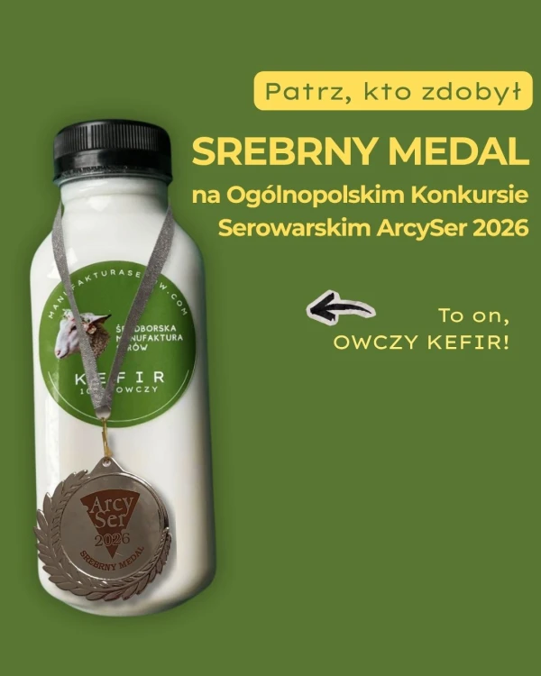 owczy kefir - Srebrny Medal ARCYSER 2026