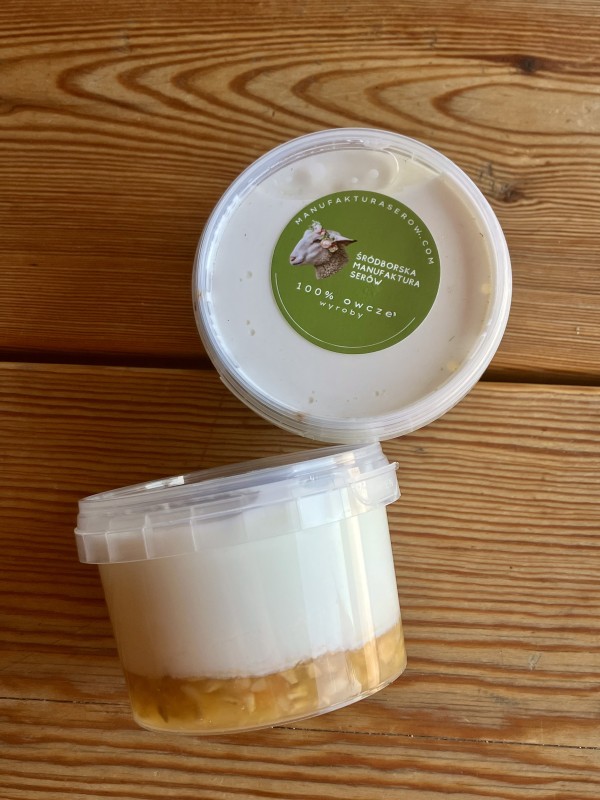 jogurt owczy brzoskwinia & musli